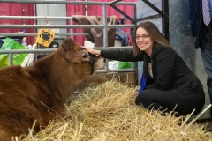 January 9, 2019: Senator Lindsey Williams attends the 2019 Pennsylvania Farm Show in Harrisburg, PA.