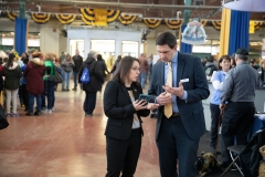 January 9, 2019: Senator Lindsey Williams attends the 2019 Pennsylvania Farm Show in Harrisburg, PA.