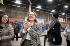 Senator Lindsey M. Williams and staff attend the 2020 Pennsylvania Farm Show.