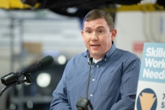 January 25, 2019: Senator Lindsey Williams tours the A.W. Beattie Career Center.