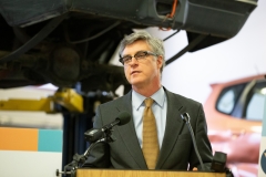 January 25, 2019: Senator Lindsey Williams tours the A.W. Beattie Career Center.