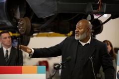 January 25, 2019: Senator Lindsey Williams tours the A.W. Beattie Career Center.