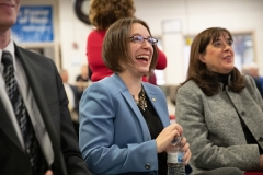 January 25, 2019: Senator Lindsey Williams tours the A.W. Beattie Career Center.