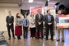 January 25, 2019: Senator Lindsey Williams tours the A.W. Beattie Career Center.