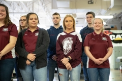 January 25, 2019: Senator Lindsey Williams tours the A.W. Beattie Career Center.