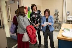 January 25, 2019: Senator Lindsey Williams tours the A.W. Beattie Career Center.