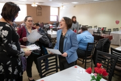 January 25, 2019: Senator Lindsey Williams tours the A.W. Beattie Career Center.
