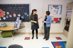 January 25, 2019: Senator Lindsey Williams tours the A.W. Beattie Career Center.
