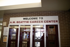 January 25, 2019: Senator Lindsey Williams tours the A.W. Beattie Career Center.