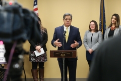 Sen. Jay Costa (D-Allegheny), Sen. Lindsey Williams (D-Allegheny), Rep. Sara Innamorato (D-PA 21)