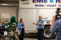 May 12, 2023: Senator Lindsey Williams Rides Along with the West View Ambulance.