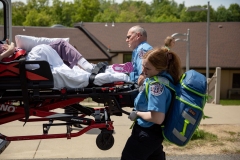 May 12, 2023: Senator Lindsey Williams Rides Along with the West View Ambulance.