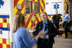 May 12, 2023: Senator Lindsey Williams Rides Along with the West View Ambulance.