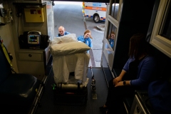 May 12, 2023: Senator Lindsey Williams Rides Along with the West View Ambulance.