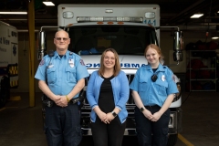 May 12, 2023: Senator Lindsey Williams Rides Along with the West View Ambulance.