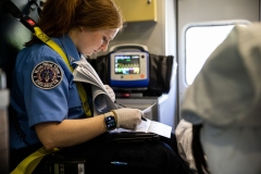 May 12, 2023: Senator Lindsey Williams Rides Along with the West View Ambulance.