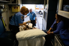May 12, 2023: Senator Lindsey Williams Rides Along with the West View Ambulance.