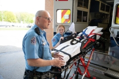 May 12, 2023: Senator Lindsey Williams Rides Along with the West View Ambulance.