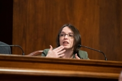 February 21. 2019: Senator Lindsey Williams attends Budget Appropriations Hearing with the PA Emergency Management Agency/Fire Commissioner.