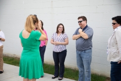 Senator Lindsey Williams and staff tour the Aspinwall Riverfront Park and Kayak Pittsburgh