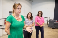 Senator Lindsey Williams and staff tour the Aspinwall Riverfront Park and Kayak Pittsburgh