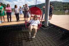 Senator Lindsey Williams and staff tour the Aspinwall Riverfront Park and Kayak Pittsburgh