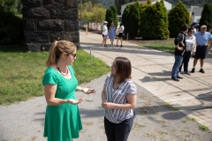 Senator Lindsey Williams and staff tour the Aspinwall Riverfront Park and Kayak Pittsburgh