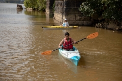 Senator Lindsey Williams and staff tour the Aspinwall Riverfront Park and Kayak Pittsburgh