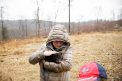 March 7, 2022:  Senator Lindsey Williams attends the Senate Game & Fisheries Committee 2022 Legislative Bear Research Trip. These photos were taken during a research trip under the supervision of trained wildlife experts. Members of the public should not encroach on bear territory or attempt to interact with bears or bear cubs on their own.