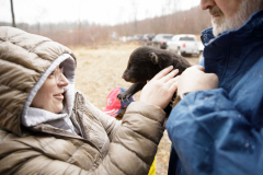 March 7, 2022:  Senator Lindsey Williams attends the Senate Game & Fisheries Committee 2022 Legislative Bear Research Trip. These photos were taken during a research trip under the supervision of trained wildlife experts. Members of the public should not encroach on bear territory or attempt to interact with bears or bear cubs on their own.