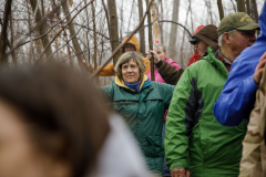 March 7, 2022:  Senator Lindsey Williams attends the Senate Game & Fisheries Committee 2022 Legislative Bear Research Trip. These photos were taken during a research trip under the supervision of trained wildlife experts. Members of the public should not encroach on bear territory or attempt to interact with bears or bear cubs on their own.