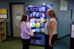 Book Vending Machine Ribbon Cutting