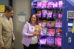 Book Vending Machine Ribbon Cutting