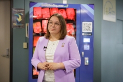 Book Vending Machine Ribbon Cutting