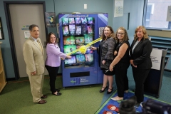 Book Vending Machine Ribbon Cutting