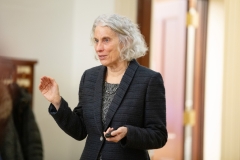 January 18, 2019:  Senator Lindsey Williams attends a breakfast with the Carnegie Library.