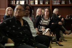 January 18, 2019:  Senator Lindsey Williams attends a breakfast with the Carnegie Library.