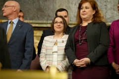 February 5. 2019: Senator Lindsey Williams attends Gov.  Tom Wolf's 2019-20 Budget Address.