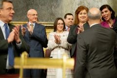 February 5. 2019: Senator Lindsey Williams attends Gov.  Tom Wolf's 2019-20 Budget Address.