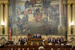 February 5. 2019: Senator Lindsey Williams attends Gov.  Tom Wolf's 2019-20 Budget Address.