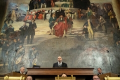February 5. 2019: Senator Lindsey Williams attends Gov.  Tom Wolf's 2019-20 Budget Address.