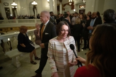 February 5. 2019: Senator Lindsey Williams attends Gov.  Tom Wolf's 2019-20 Budget Address.