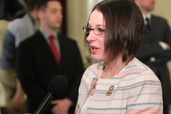 February 5. 2019: Senator Lindsey Williams attends Gov.  Tom Wolf's 2019-20 Budget Address.