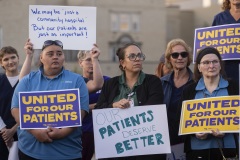 Candlelight Vigil for AHN Workers :: September 5, 2024