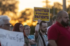 Candlelight Vigil for AHN Workers :: September 5, 2024