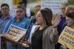 Candlelight Vigil for AHN Workers :: September 5, 2024