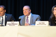 August 14, 2019: Senator Lindsey Williams attends Public Education Hearing on Charter School Funding at Everette High School.