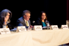 August 14, 2019: Senator Lindsey Williams attends Public Education Hearing on Charter School Funding at Everette High School.