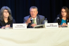 August 14, 2019: Senator Lindsey Williams attends Public Education Hearing on Charter School Funding at Everette High School.