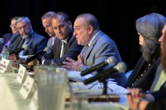 August 14, 2019: Senator Lindsey Williams attends Public Education Hearing on Charter School Funding at Everette High School.